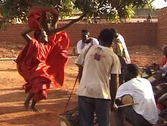 image du film, danseuse